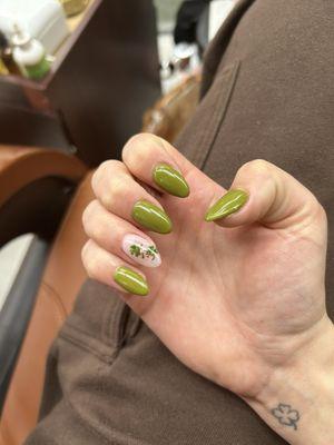 St paddy's nails!