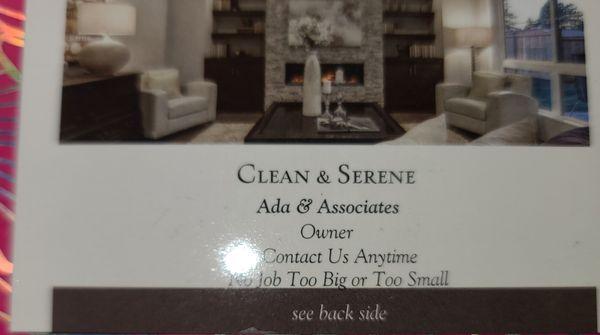 Clean & Serene