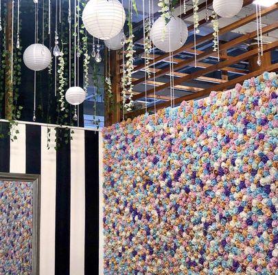 The amazing decor they did like I said the Sirdar sisters are amazing