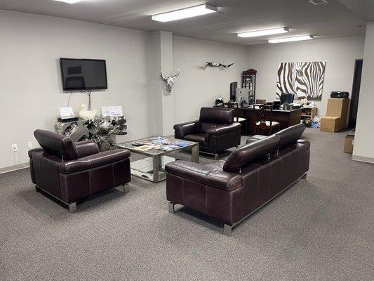 The inside, very nice very modest