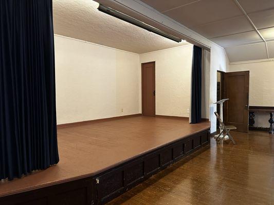 Small stage in meeting room