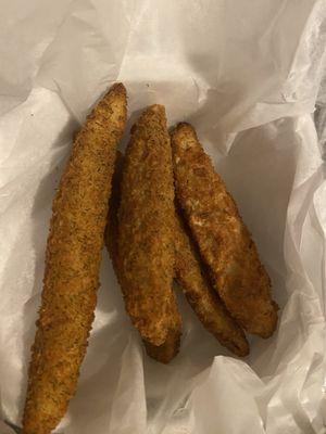 Fried pickles