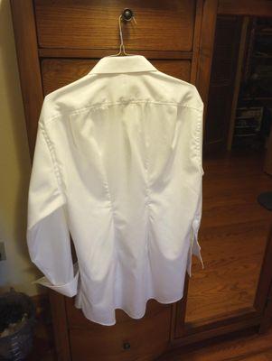 Formal Shirt with bad tailoring