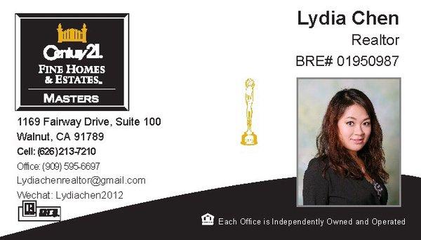Lydia Chen - IRN Realty