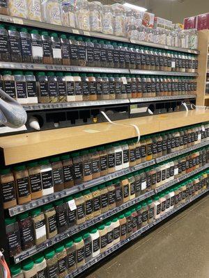 The bulk spice selection is AMAZING
