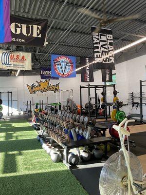 The whole gym July 2021