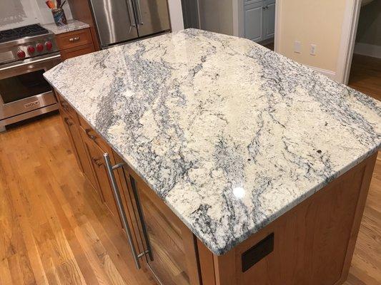 This is our island that Schneider Stone Susan installed.