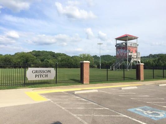 Grissom Pitch is the home of the Martin Methodist College men's and women's soccer teams.