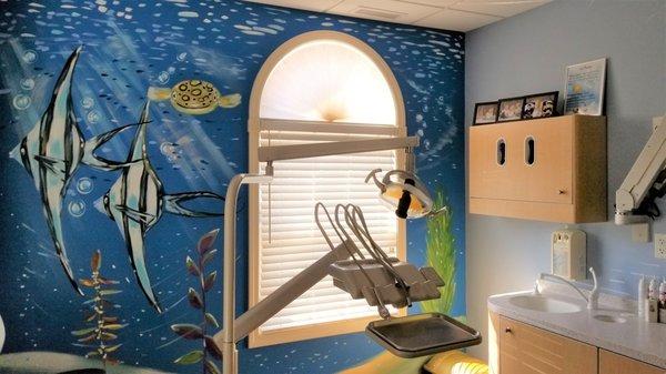 Megan's hygiene Room.