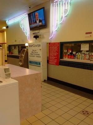 Its also a really clean laundromat
