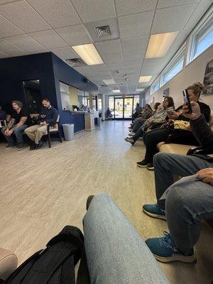 Insane waiting room