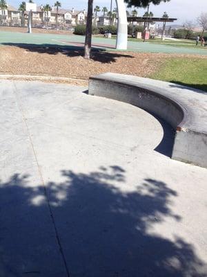 The most awkward angle with no lead in. Forget about it.