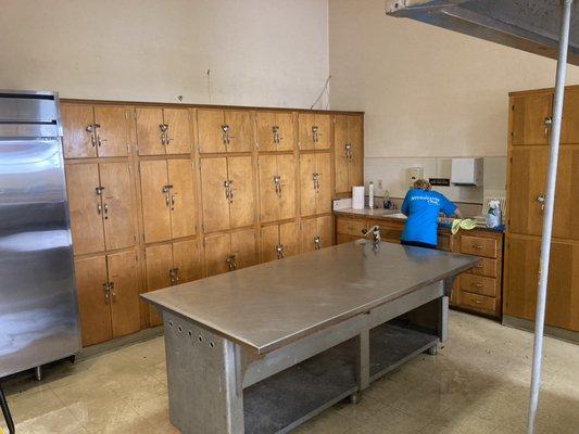 Commercial kitchen cleaning services