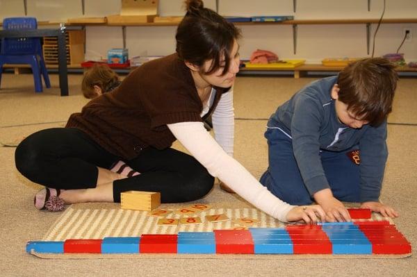 Gold Material Montessori School
