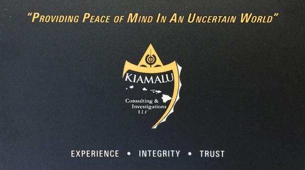 Kiamalu Consulting & Investigations