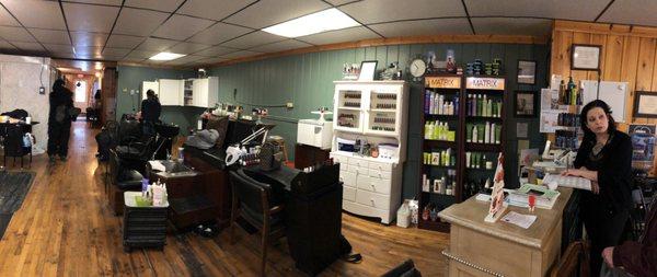 Reception desk and nail table !!!!