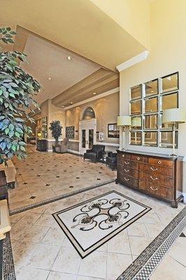 Oakwood Clubhouse leading to the ballroom.