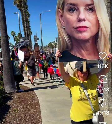 Cheers to democracy. 1st Amendment, Freedom of speech - 10 /18/2025