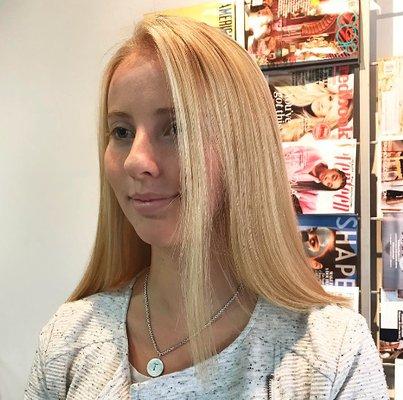 Full foil and blow dry - hair by John