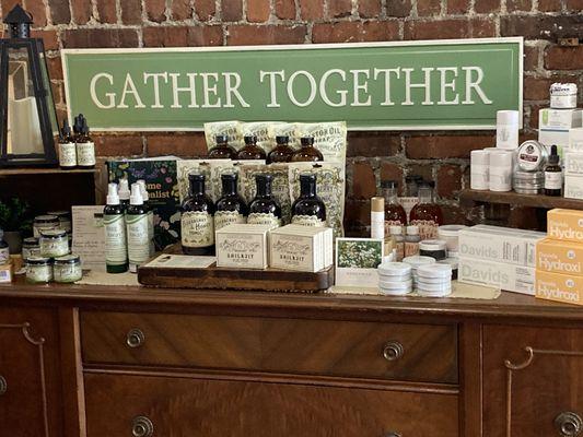 Our ever expanding apothecary!