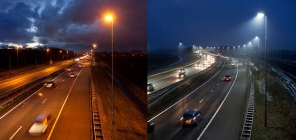 Before and After Roadway