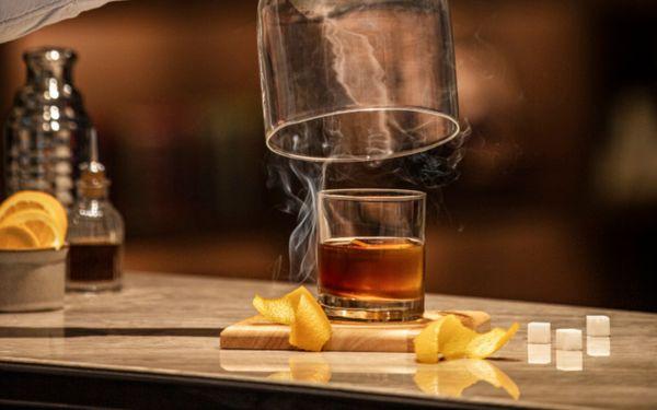 Smoked old fashioned, a house favorite