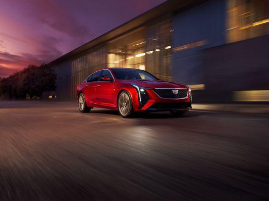 2026 Cadillac CT5 in Radiant Red