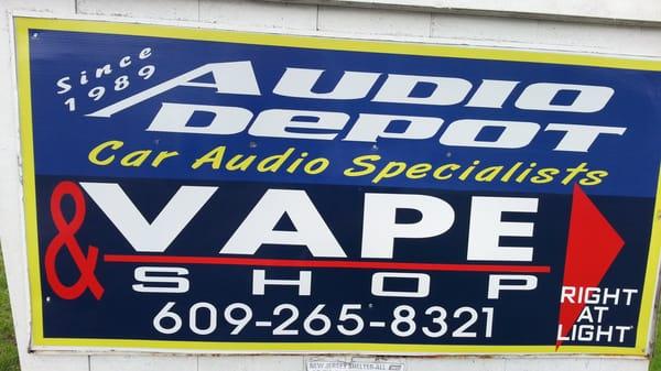 2439 RT 206 MT HOLLY NJ 08060 -- CALL 609-702-0480 --VAPE SHOP OR CAR AUDIO-- 609-265-8321