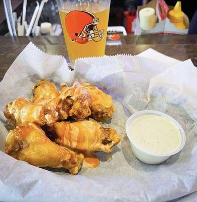 Fantastic chicken wings!