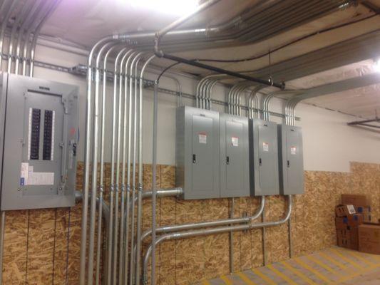 New Power Distribution for an indoor ag facility.