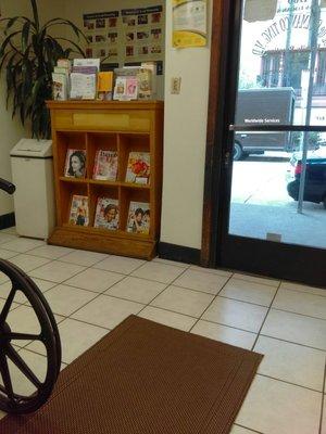 Magazines to kill time