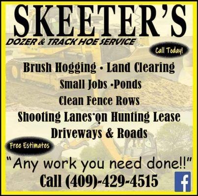A few services we offer