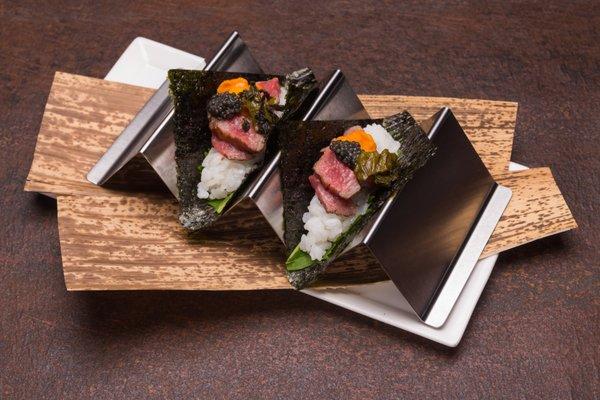Uni & Caviar Hand Rolls