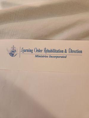 Learning Order Rehabilitation and Direction Ministries