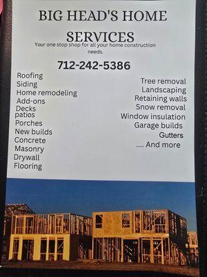 Big Head's Home Services