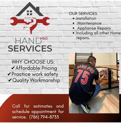 Handpro services