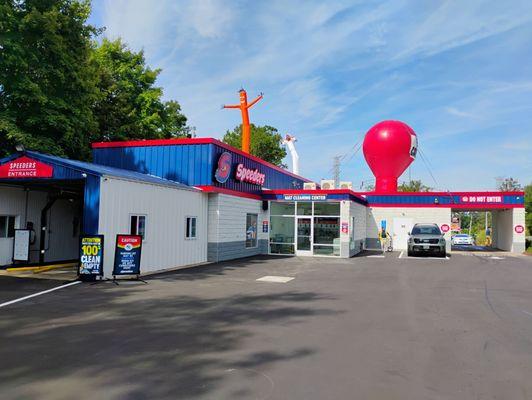 Attending the ribbon cutting ceremony which opened today