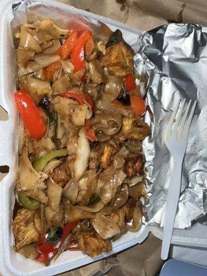 Tofu Drunken noodles