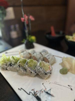 12. Boston Roll 13. Spicy Kani Roll