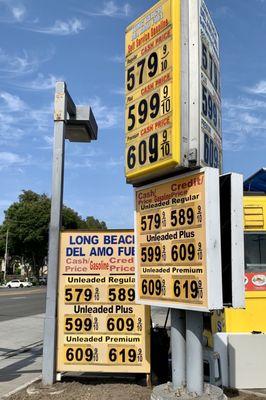 Gas prices