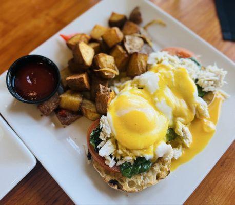 Crab Benedict