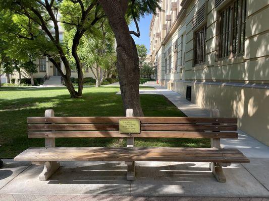 Forrest Gump bench!
