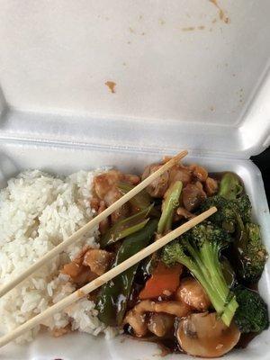 Chicken with Chinese Mixed Vegetables