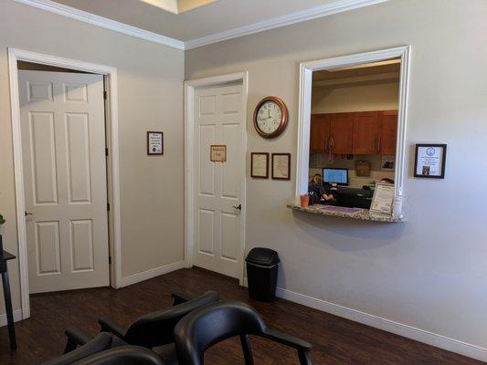 Check in here first.