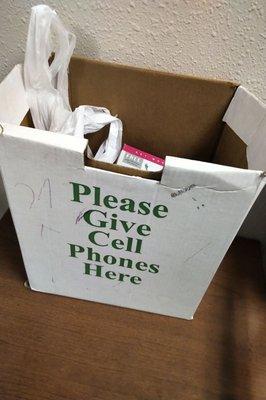 donate old mobile phones to someone who may be in danger so they can call 911 if necessary!