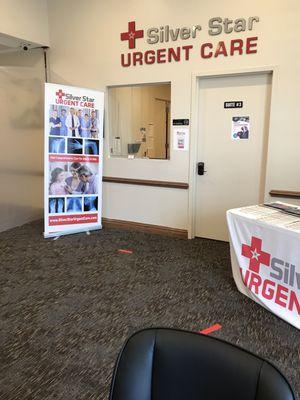 The Receptionists window