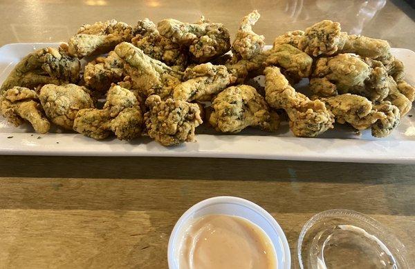 Fried broccoli #amazing