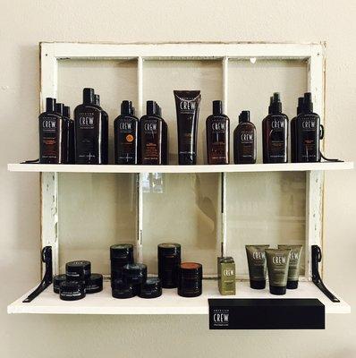 We offer American Crew products. The Official Supplier to Men.