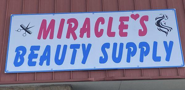 Miracles Beauty Supply is inside Finest Cutz Barbershop