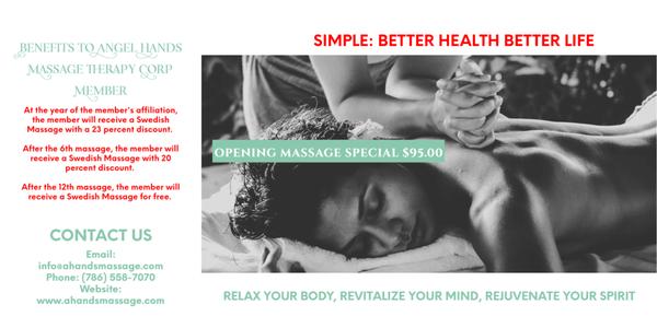 Angel Hands Massage Therapy Corp